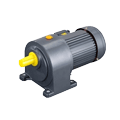 100W 3-Phase AC Gear Motor, Horizontal, Ratio 3~100
