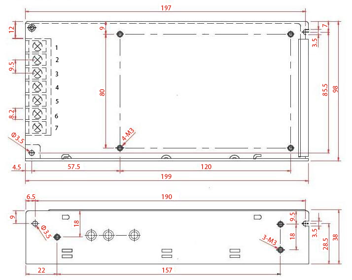 Alimentation enfichable 24V dc 450mA - Batteries4pro