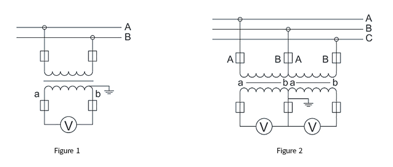 10KV potential transformer wiring diagram