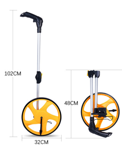 12 Inch measuring wheel dimension