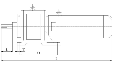 3 phase asynchronous motor dimensions