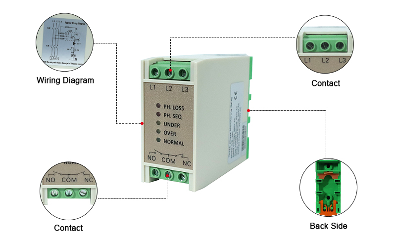 3 Phase Monitoring Relay Details