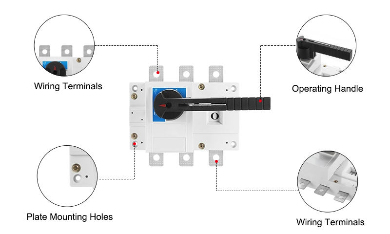 63 Amps Isolator Switch Details