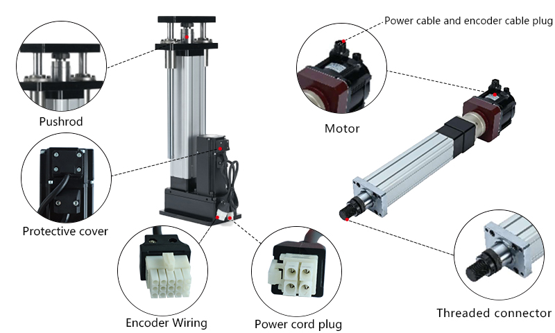 5500W Linear Servo Motor Details