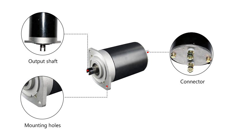 500W Hydraulic Pump Motor Details