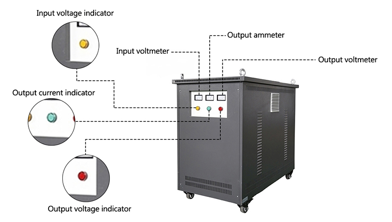 60-100 kVA 3 phase isolation transformer details