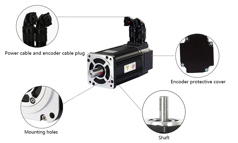 750W AC Servo Motor 80SY Details