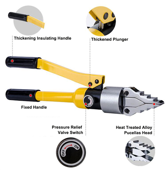 12 ton hydraulic flange spreader detail