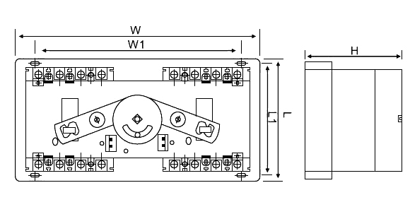 630 Amp Automatic Transfer Switch Dimensions