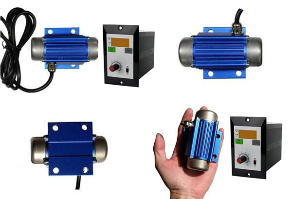 DC brushless vibration motor variable speed-display control.