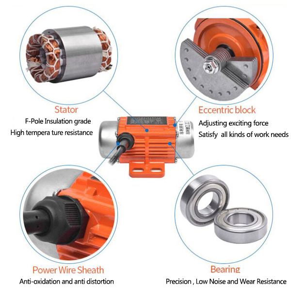 DC brushless vibration motor internal structure