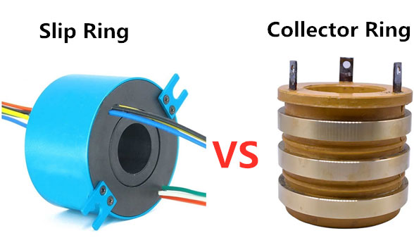 Difference between the slip ring and the traditional collector ring