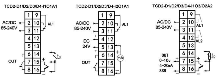 PID temperature controller wiring diagram