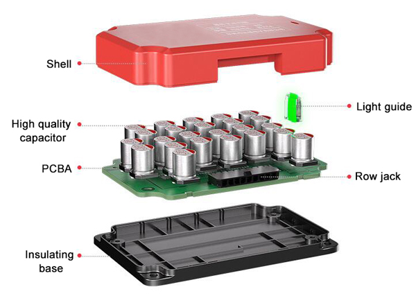 Active battery balencer detail