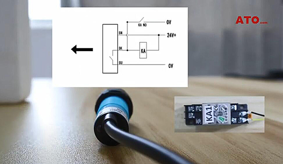 Adjusted the relay to a self locking type