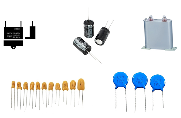 ATO different types of capacitors