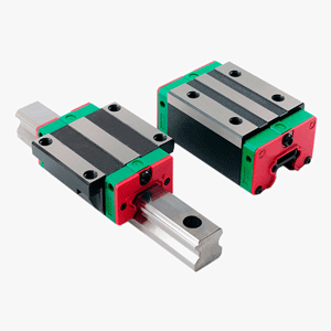 Linear rail with a guide block