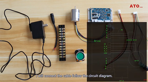 BLDC motor circuit diagram