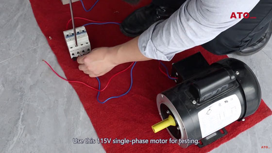 115V single phase motor