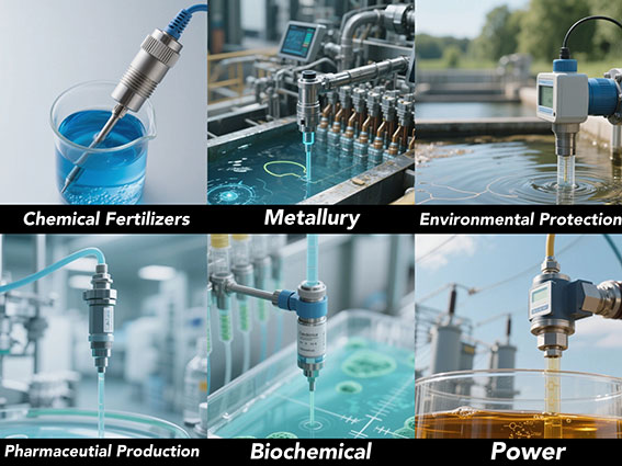 conductivity sensor six parts