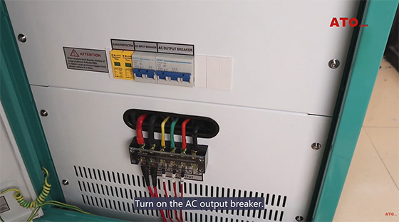 AC output breaker