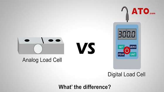 Analog and digital load cell