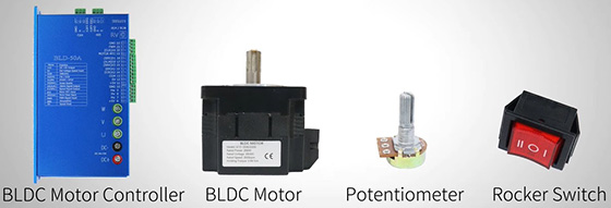 BLDC motor control using io sv component
