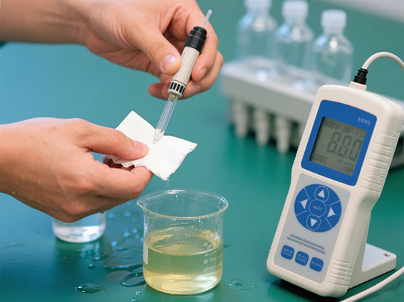 calibrate conductivity sensor the second point