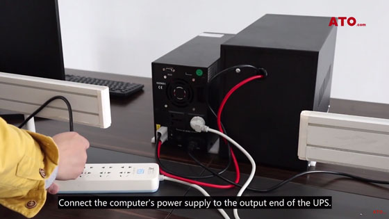 Connect power supply