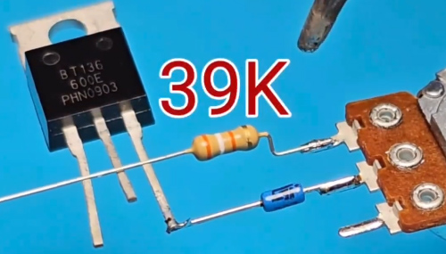 Connect the current limiting resistor in series