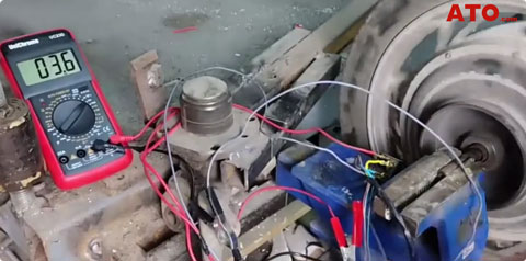 Convert a bldc motor into a generator enhancing voltage output