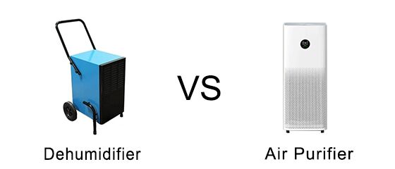 Dehumidifier and air purifier