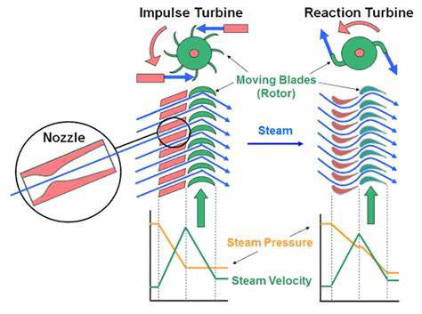 Differences between impulse and reaction turbine