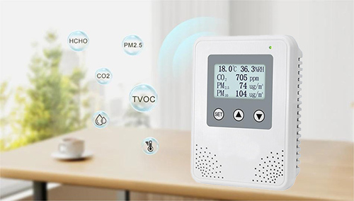 Digital air quality sensor for home