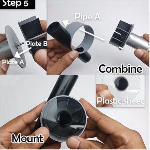 DIY water turbine step 5