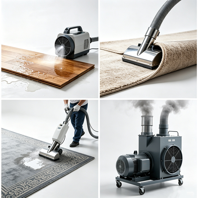 Floor blowers application photo
