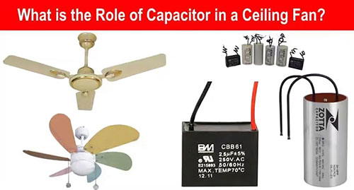 Function of fan capacitor