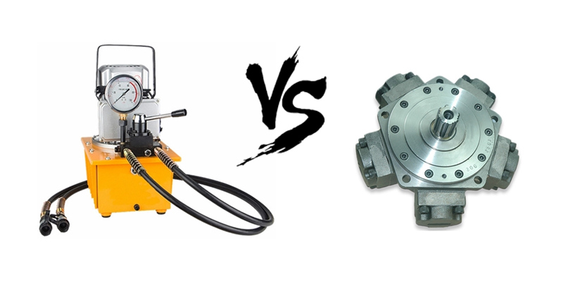 Hydraulic Pump vs. hydraulic Motor