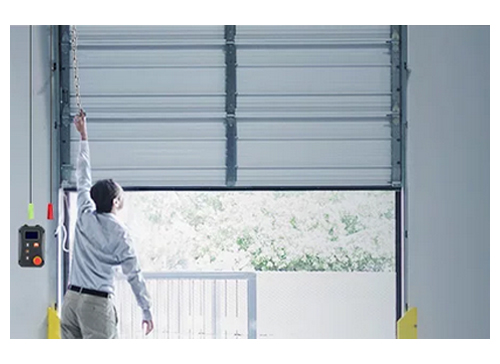 Industrial door opener safety features