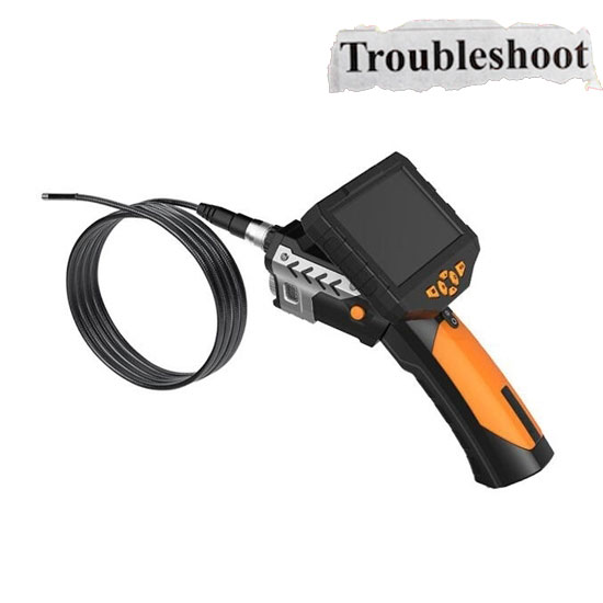 Industrial endoscope troubleshooting