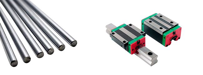 Linear rail and linear rod