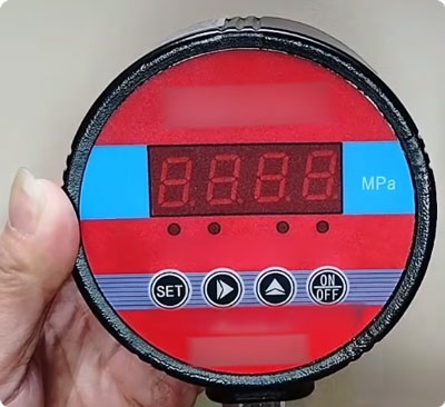 Low pressure switch configuration method
