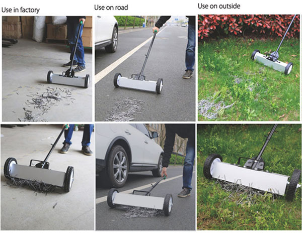 magnetic sweepers applications