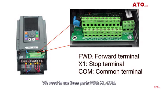 One phase VFD