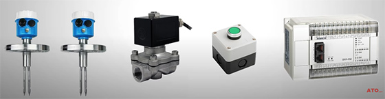 Setup components of PLC water level control