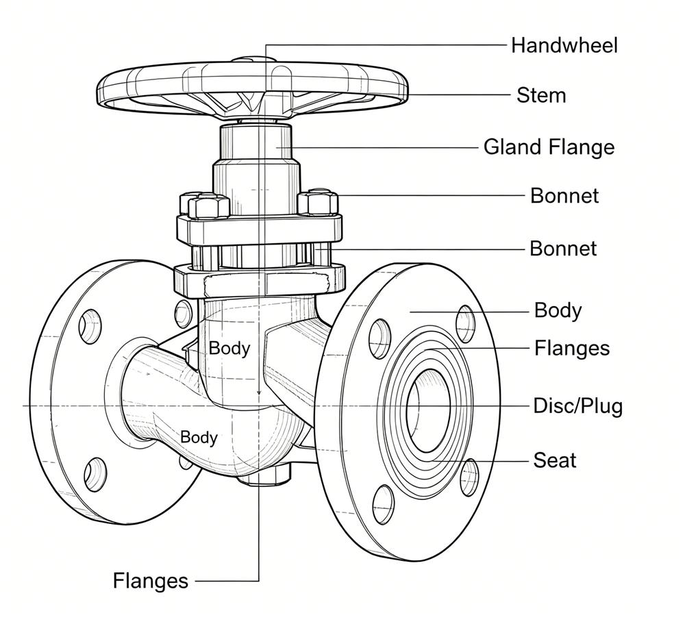 plunger-valves-structure