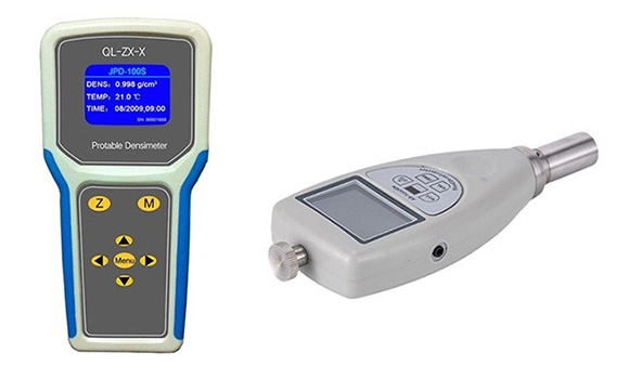 Portable density meters