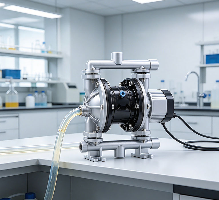 Diaphragm Pump for Chemical Laboratory