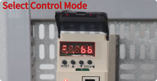 Select control mode