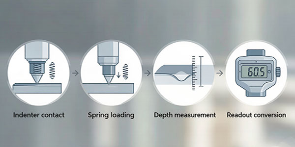 Shore Hardness Tester Working Principle